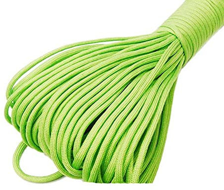 WEDSA 10 ft. 7 Strand Core Paracord für Survival Fallschirmschnur Lanyard Camping Klettern Camping Seil Wandern Wäscheleine Dia. 4mm-A5