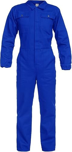 BWOLF ANAX Arbeitsoverall Herren Overall Herren Arbeitskleidung 100% Baumwolle Arbeitsoveralls mit 5 Taschen