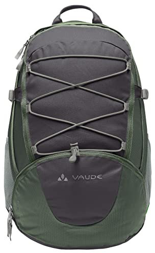 VAUDE Wanderrucksack Ifen Schwarz/Grün 19 l, wasserdichter Rucksack Damen & Herren, leichter Trekkingrucksack mit belüftetem Tragesystem, optimale Lastverteilung
