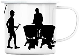 Fabulous Mug en Métal Emaillé Evolution Percussion Classique Orchestre Timbales Instrument Musicien