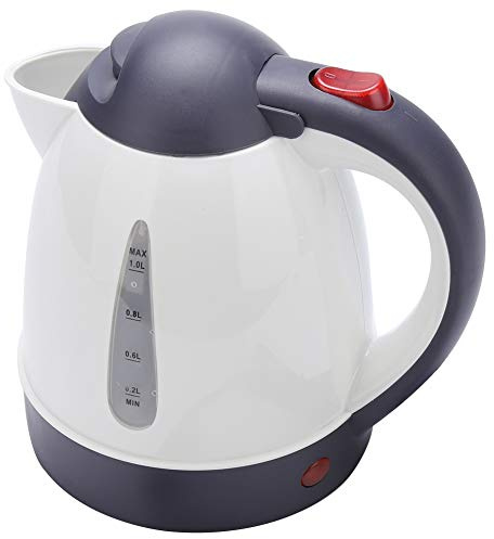 Auto Wasserkocher, Reisewasserkocher 1000ml 12V Tragbarer Edelstahl Auto Wasserkocher Auto-Heizbecher Warmwasserbereiter für Heißwasser, Kaffee, Tee