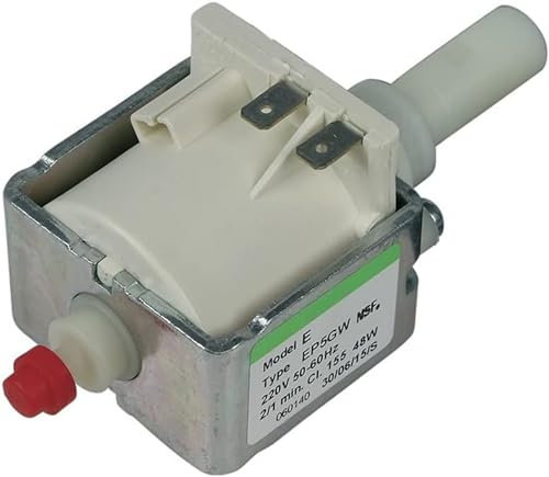 Ulka EP5GW 48 W 230 V AC - 50 Hz pompa dell'acqua per macchina da caffè: ricambio compatible con Philips Saeco 996530007753, DeLonghi 5113211311