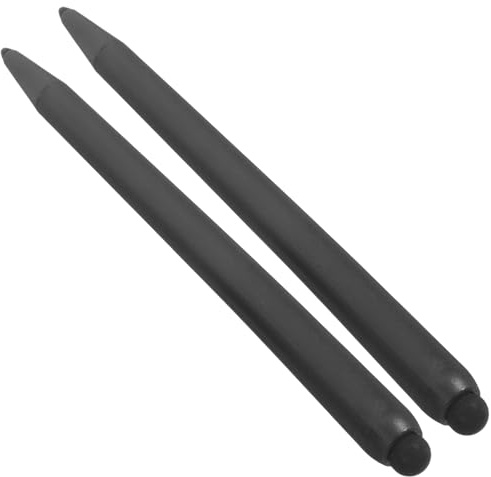 2Pcs Dual-Tip Stylus Pen for Touch Screens Accurate Touch Display Writing Pen for Teaching All-in-One Machines Portable Screen Stylus for Business and Education
