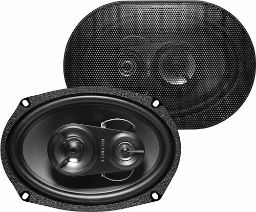 Hifonics VX693-3 Wege Triax-Lautsprecher 15 x 23 cm (6 x 9) aus der Vulcan-Serie | 1 Paar | EInbau-Lautsprecher für Car-HiFi Fans