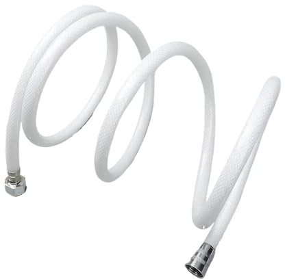 AQXYUULL Flexible Handheld Shower Nozzle Hose Anti Entanglement High-pressure Shower Extension Pipe Spray Pipe Replacement Faucet Hose(1.2m)