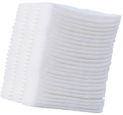 PACKOVE 3packungen Dreilagige Wattepads Aus Vliesstoff Doppelseitig Für Make-up-entfernung Gesichtsquaste