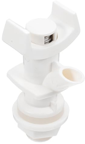 Gatuida Grifo de Plástico para Dispensador de Agua Diseño de Botón Pulsador Práctico Compatible Jarra y Barril de Agua para Uso Doméstico y Oficina