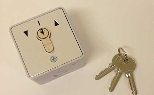 Keyswitch with 3 keys for shutters