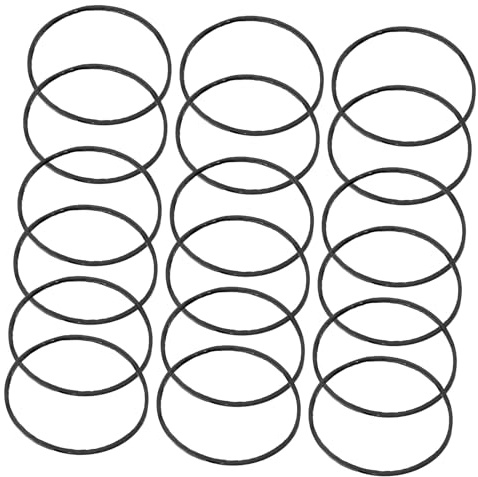 HEALLILY Elastic Rubber Bands for Accessories Flexible Bungee Bands to Secure Needle Movement Durable Tattoo Power Supply Bands 100Pcs