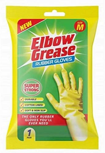 Elbow Grease 2 x Haushaltshandschuhe aus Gummi.