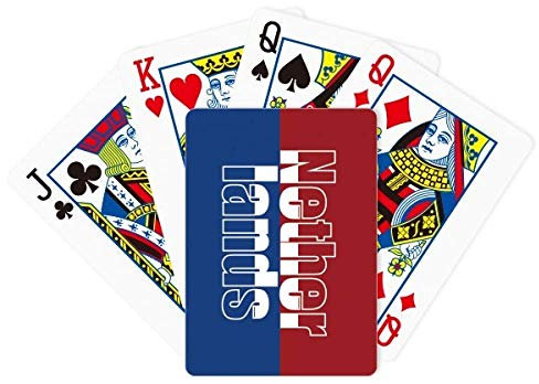 Países Bajos Nombre de la bandera del país Póker Jugando Magic Card Fun Juego de mesa