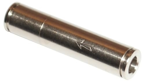 Pneumatik Rückschlagventil mit Steckanschluß Messing vernickelt versch. Größen (8 mm)