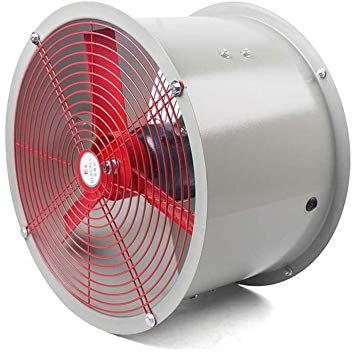 Ventilador de Escape Montado en la Pared Extractor Ventilador De Explosión del Ventilador Industrial FlameProof Axiallüfterauspuff 180 W 1450 U/Min 220 V Industrial