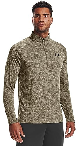 Under Armour herr Tröja Ua Tech 2.0 1/2 Zip, Marin Od grön, M