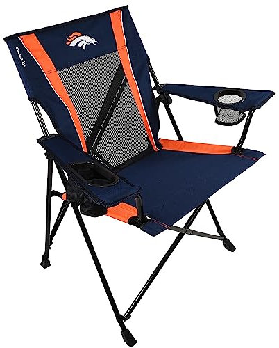 Kijaro Sports fällstol, 66 cm L x 90,2 cm B x 94 cm H, Denver Broncos