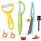 Potato Peeler for Kitchen, 6 PCS Vegetable Peeler Professional Peelers Suitable for Peeling for Potato, Apples, Carrots, Cucumber and Various Veg and Fruits