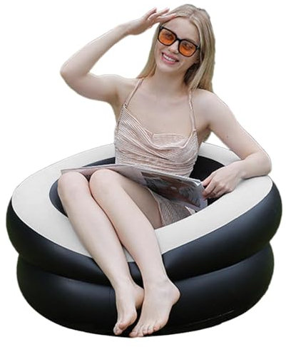 Jlobnyiun Aufblasbarer Stuhl - Aufblasbares Sofa, Aufblasbarer Stuhl, Aufblasbare Sofas,Aufblasbares Sofa Für Den Innenbereich, Aufblasbare Luftsofas Für Camping,