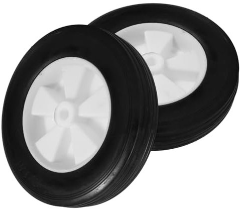 Toddmomy Quincaillerie Pour Roues De Tondeuse À Gazon – 2 Roues Universelles Faciles À Installer En Caoutchouc Et Polypropylène Pour Une Longévité Accrue