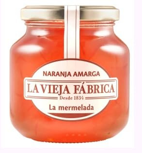 La Vieja Fábrica Confettura di Arance Amare, Tipica Spagnola, Gusto Autentico, 280 g