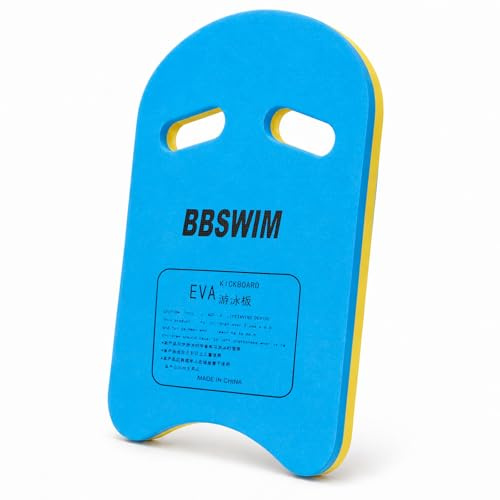 panemy Schwimmboard aus Eva für Erwachsene & Jugendliche, Kickboard mit Griffmulden, Trainingsbrett für Schwimmübungen, Wassertraining & Aquafitness