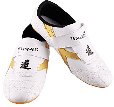 VGEBY Taekwondo Schuhe atmungsaktiv Kung Fu Tai Chi Sportschuhe für Erwachsene und Kinder (Abmessung : 38)