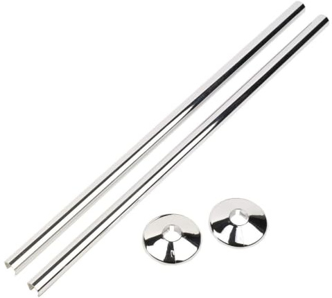 Companyblue Talon Snappit Towel Rail Pipe Covers & Collars | Chrome 500mm