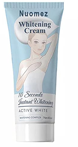 60ml Hautaufhellende Creme,Whitening Cream Unterarm Innenschenkel Lightening Cream - Weiche Aufhellungscreme für Körper, Bikinizone und empfindliche Bereiche, 60 ml Adawd