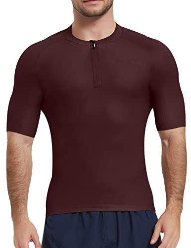 Santic Radtrikot Herren Kurzarm Fahrradtrikot Herren Fahrradshirt Radshirt Kurzarm Sommer mit Taschen Yorkson
