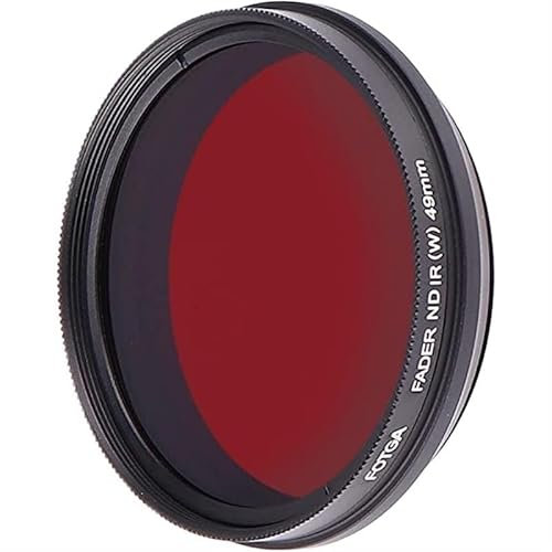 CBFGGOEUDFBS Einstellbare Infrarot Filter IR Pass Röntgen Objektiv Filter Variable for Canon for Sony DSLR Kamera 55/58/62/67/72/77/82mm (Size : 58mm, Color : Adjustable IR Lens)