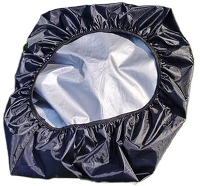 kesurpae Housse de de vélo imperméable, Protection pour vélo, Double couche, en tissu imperméable, imperméable au soleil, noir, L