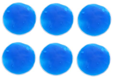 minkissy 6St kalte Kompresse -Gel-Pad PVC-Eisbeutel Eisgel gegen Schmerzen kleiner Schneebesen für Kaffee kuhltsche gesundheitsquickies Medizinische Versorgung medizinschrank relief