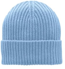 someday Damen Mütze | BEKY SOFT Strickmütze mit Wolle azure blue, 0