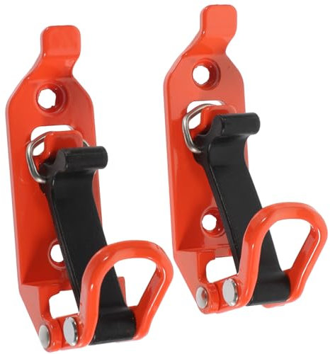 Yardwe 2pcs Metal Shovel Mount for Roof Rack Car Mounting Clamp Holder Metal Clamp Rack for Car Roof for Outdoor Adventures and Travel
