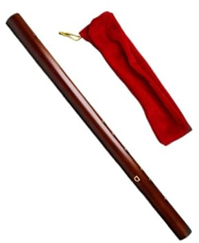 Flauta Bambú Flauta de bambú afinada en D para principiantes mini instrumento musical autodidacta sin membrana y estilo antiguo