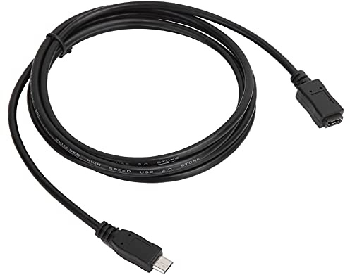 Cocoarm Cavo di Prolunga Micro USB Maschio-femmina, Materiale ABS, Design Durevole, Cavo da 4,9 Piedi per Uso Telefono e Tablet