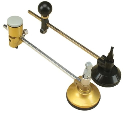 Buhdjfnke Tagliavetro Compasso Coltello Multi-Funzione Alta Precisione Circolare Cutter Cappa Apri Foro Cutter Circolare