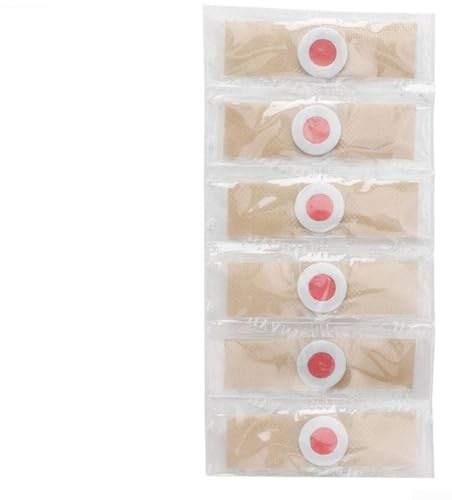 Beatanug Fuß-Hühneraugenentferner-Pads, Warzendorn Pflaster für Hornhaut, Plantarwarze und harte Haut, 48 Stück, Salicylsäure-Formel, wasserdicht (6 Stück)