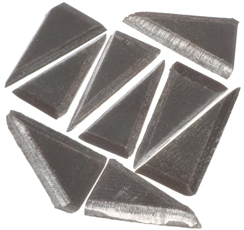 Toddmomy Cuneo Metallico Nero in Ferro 9 Pezzi per Manico Martello | Installazione Facile, Struttura Robusta, per Fissaggio e Riduzione del Gioco, Ricambio Utile