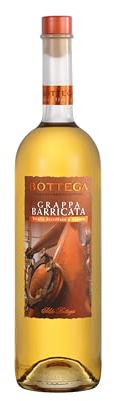 Bottega Grappa Barricata Aldo Bottega Tripla Distillata a Vapore 43% - 1000ml