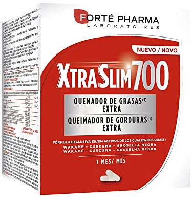 Quemador de Grasas Extra XTRASLIM 700, 120 Cápsulas - Forté Pharma