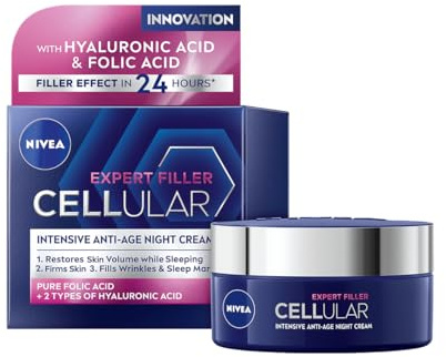 NIVEA Nattkräm Hyaluron Cellular Filler Firming Night Cream 50 ml