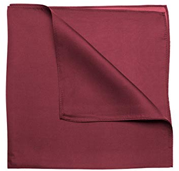 Tinitex Seidentuch Halstuch rot weinrot Twillseide 70x70cm