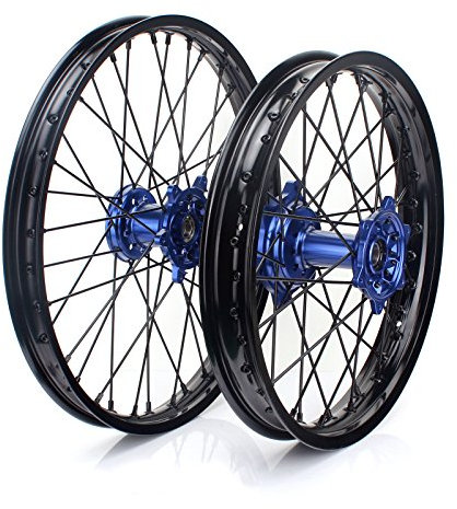 TARAZON 1,60 X 21 2,15 X 19 Motocross Radsatz Felgen Radnabe Wheels für Yamaha YZ250F YZ450F 2009-2013