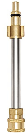 Fai Top Adattatore per Pistola Idropulitrice,Raccordo Rapido 1/4'' Femmina,Adattatore per Cannone Schiumogeno,Accoppiatori Lancia a Spruzzo per Idropulitrice Compatibile con Lavor