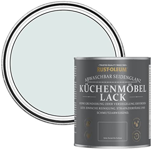 Rust-Oleum Blue Scrubbable Kitchen Cupboard Paint in Satin Finish - Marcella 750ml