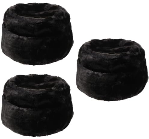 SHERCHPRY 3st Älterer Baumwollhut Snowboardmütze Skater-Hut Ushanka Warme Mütze Russischer Hut Pelz Herren Pelzmütze Wintermützen Geschenk Nachahmung Von Flauschige Im Mittleren Alter