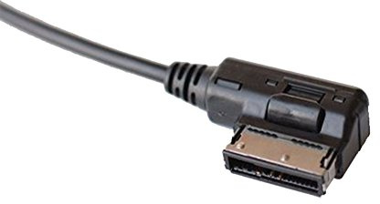Haofy Cable adaptador USB AMI, Cassette Adaptador USB, Interfaz de Música USB AMI MMI AUX MP3, Adaptador de Cable Apto para Interfaz de Música