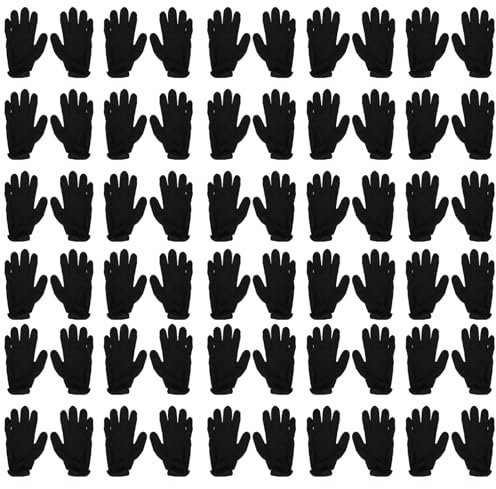 BUGUUYO 100stücke Wiederverwendbar-gummihandschuhe Für Küche Und Haushalt Lebensmittelechte Säure Und Laugenbeständige Schwarze Dicke Nitrilhandschuhe Für Reinigungsarbeiten Und
