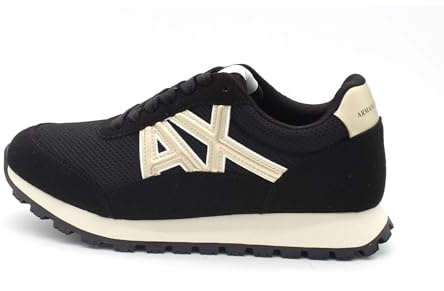 Armani Exchange Essential, Drop, Microsuede Details Scarpe da ginnasticaDonna