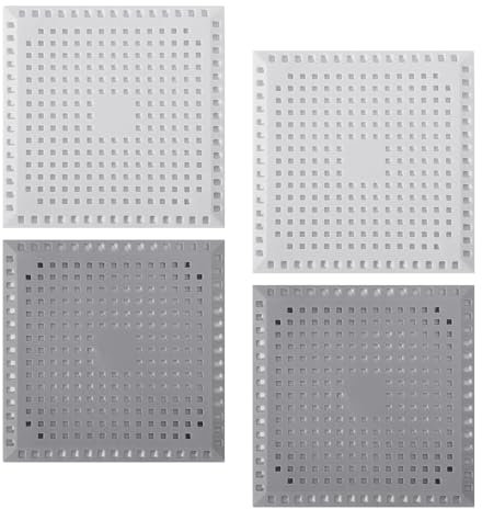 CVDYWDJIE 4 Pezzi Lavello Filtro Scarico Capelli Collettore Silicone Copertura Scarico A Pavimento Filtro Riutilizzabile Ventosa Filtro